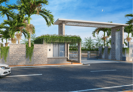 Adarsh Urbanite residential towers surrounded by greenery